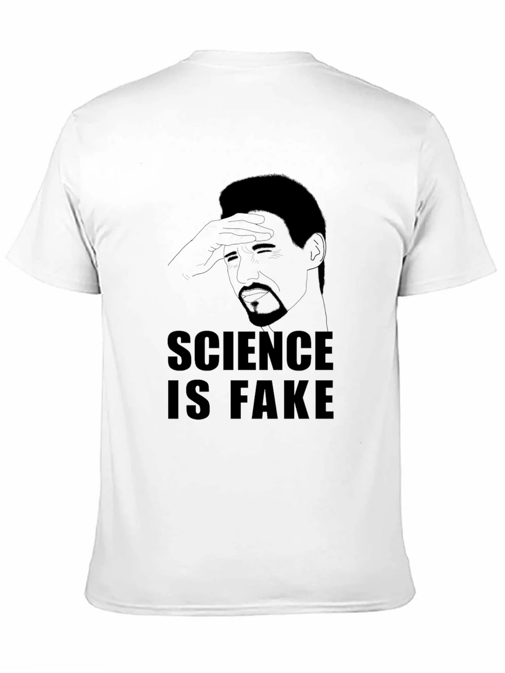 Science is Fake Graphic Tee - Mens Black T-Shirt product image 2