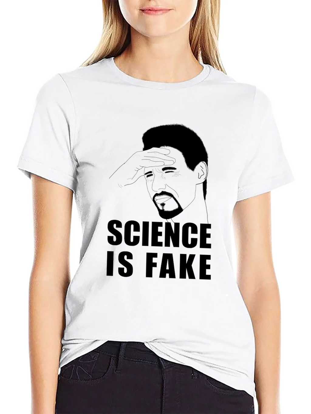 Science is Fake Graphic Tee - Mens Black T-Shirt product image 11