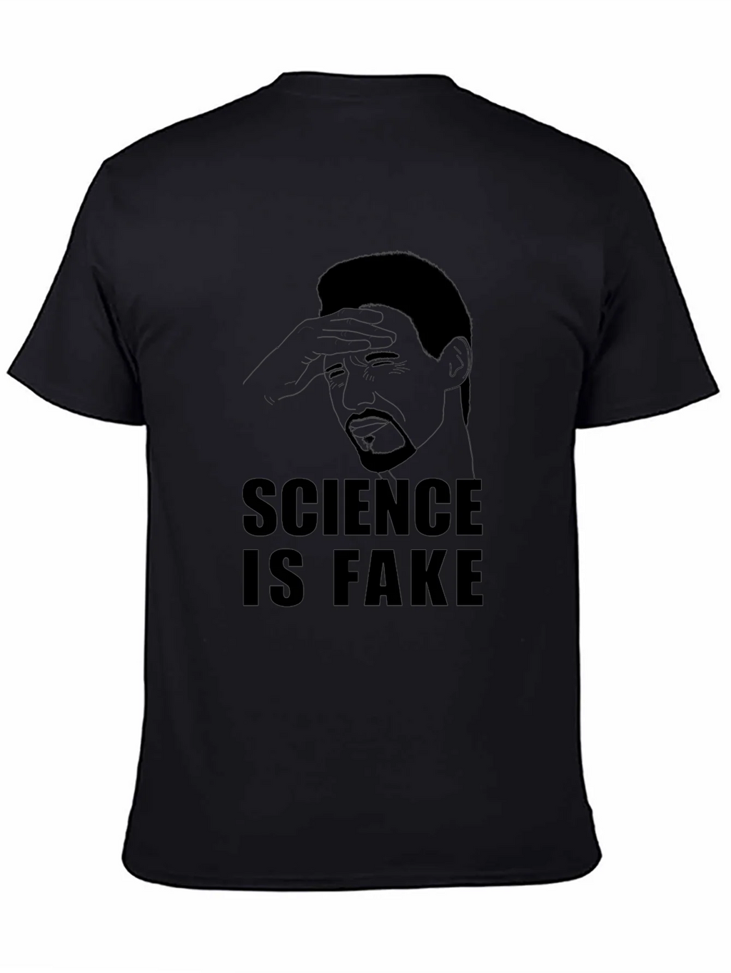 Science is Fake Graphic Tee - Mens Black T-Shirt product image 7