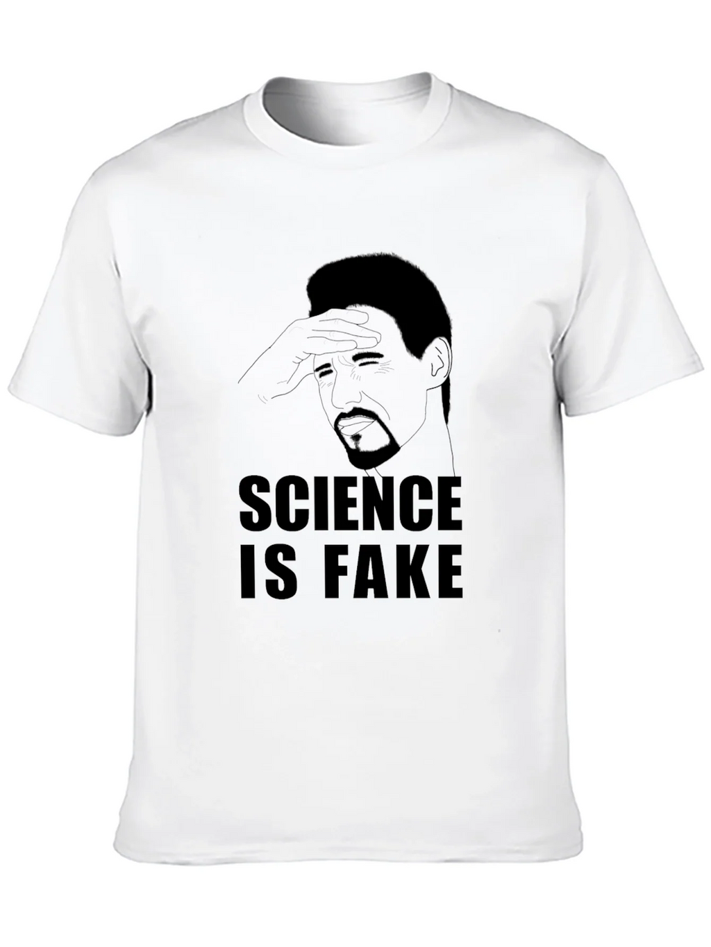 Science is Fake Graphic Tee - Mens Black T-Shirt product image 12