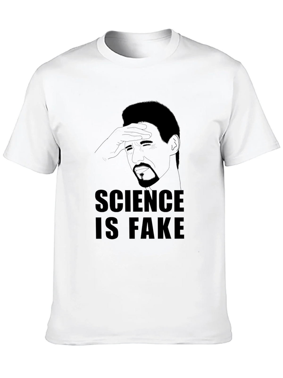 Science is Fake Graphic Tee - Mens Black T-Shirt product image 12