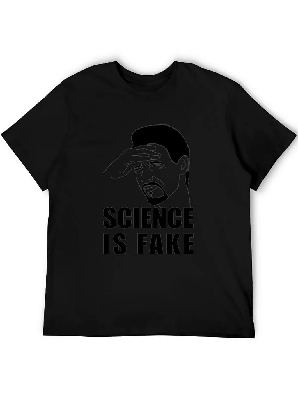 Science is Fake Graphic Tee - Mens Black T-Shirt product image 8