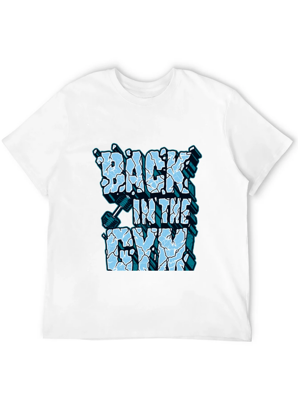 Back in the Gym T-Shirt Fitness Design product image 3