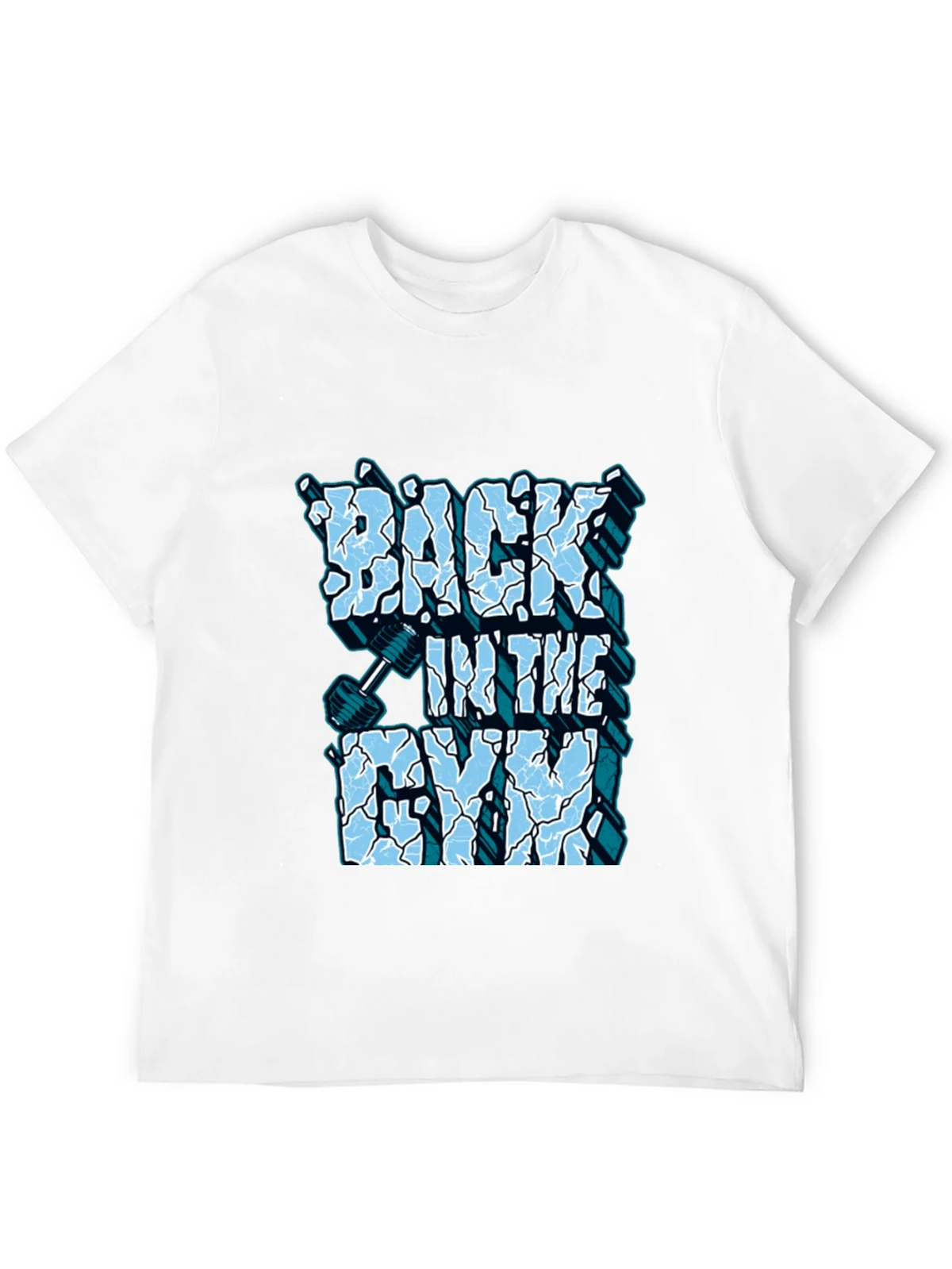 Back in the Gym T-Shirt Fitness Design product image 3
