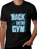 Back in the Gym T-Shirt Fitness Design product image 1