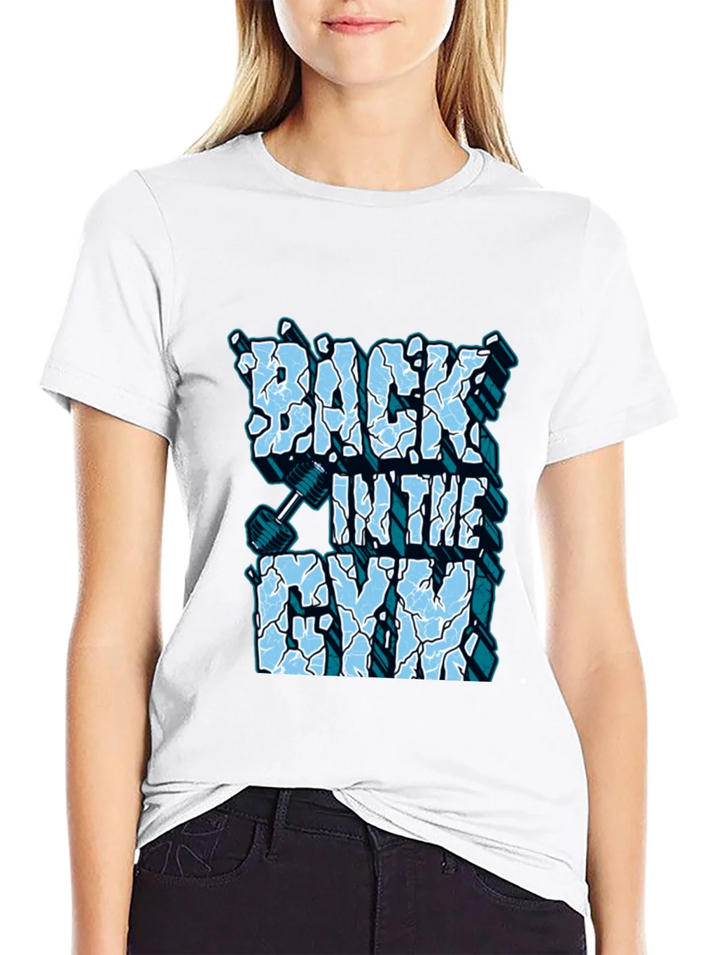 Back in the Gym T-Shirt Fitness Design product image 10