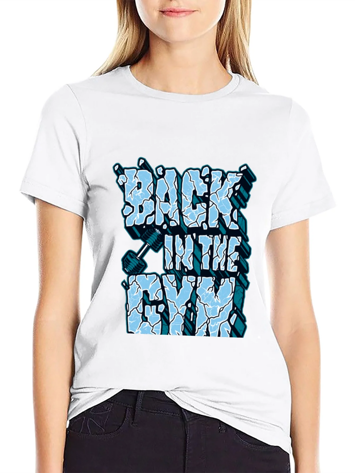 Back in the Gym T-Shirt Fitness Design product image 10