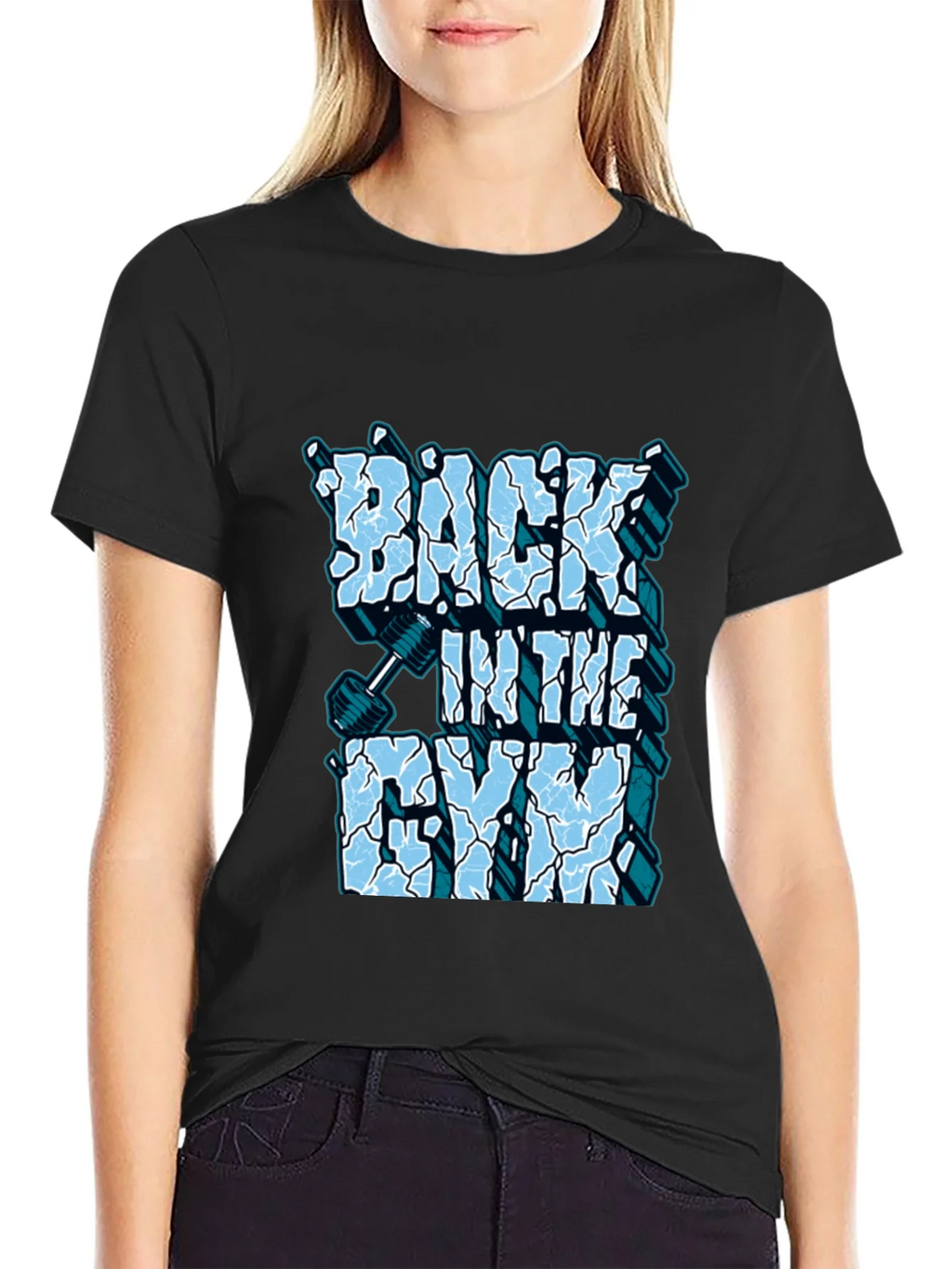 Back in the Gym T-Shirt Fitness Design product image 4
