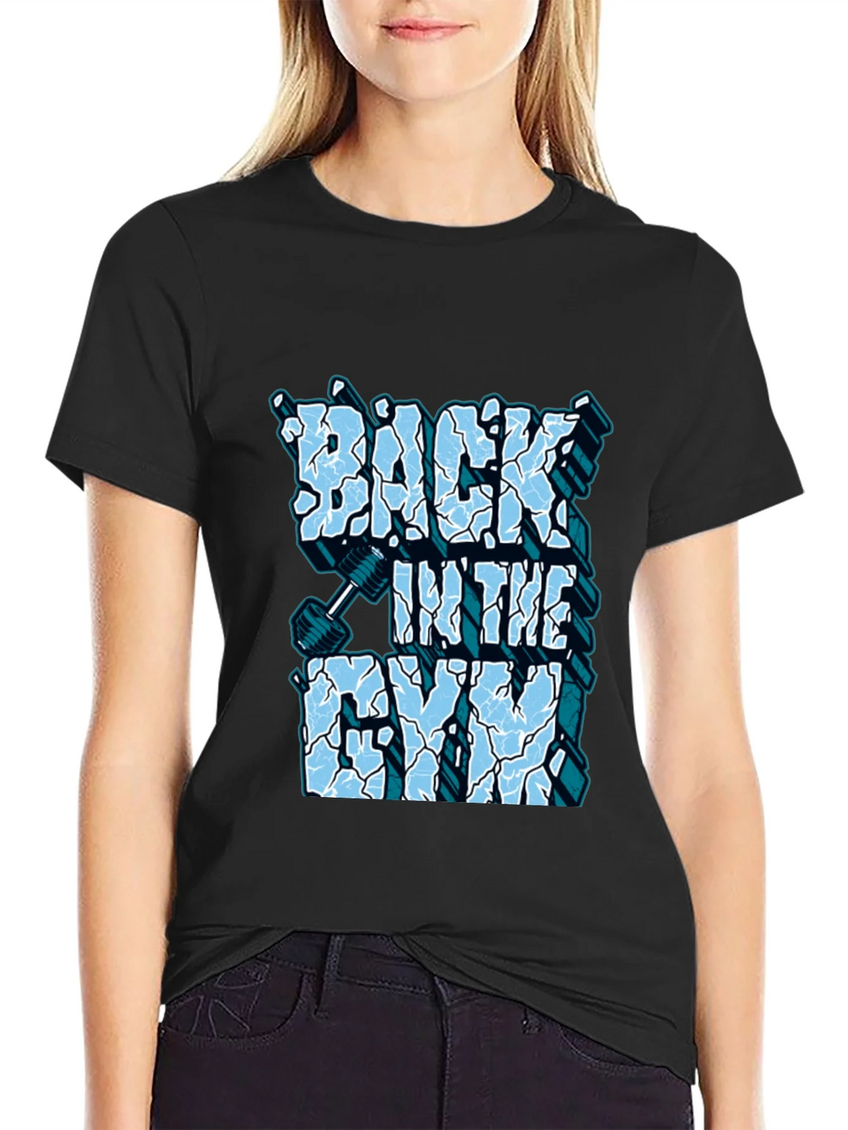 Back in the Gym T-Shirt Fitness Design product image 4