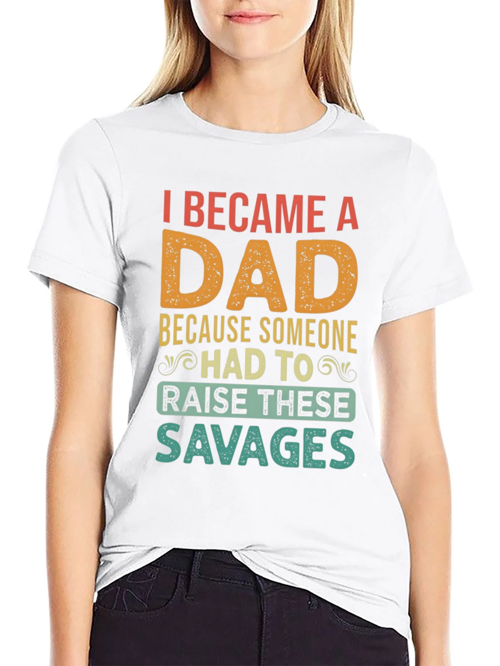 I Became A Dad T-Shirt - Funny Fathers Day Tee product image 11