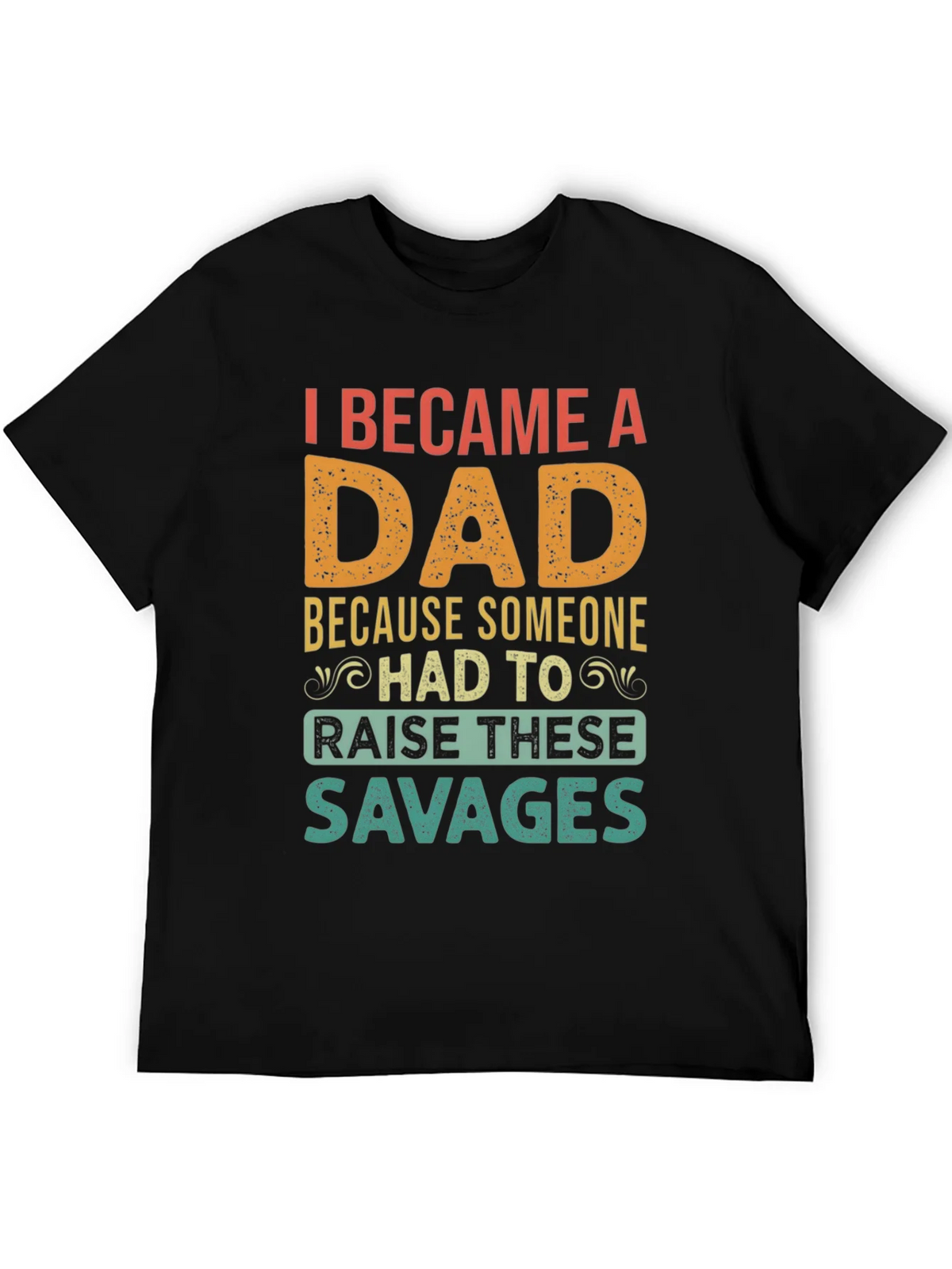 I Became A Dad T-Shirt - Funny Fathers Day Tee product image 8