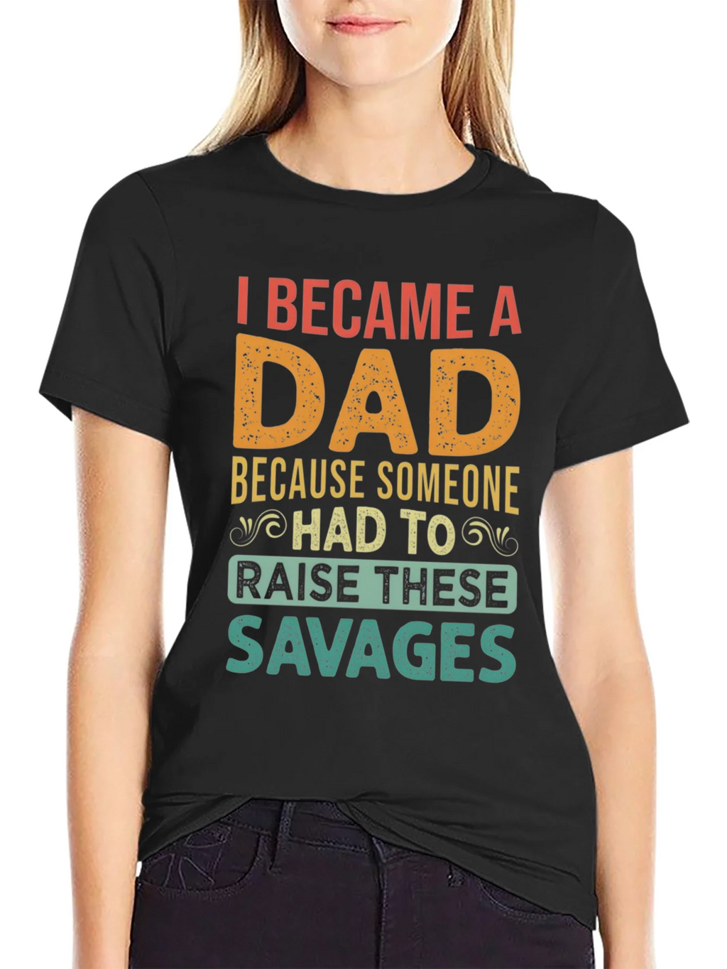 I Became A Dad T-Shirt - Funny Fathers Day Tee product image 5