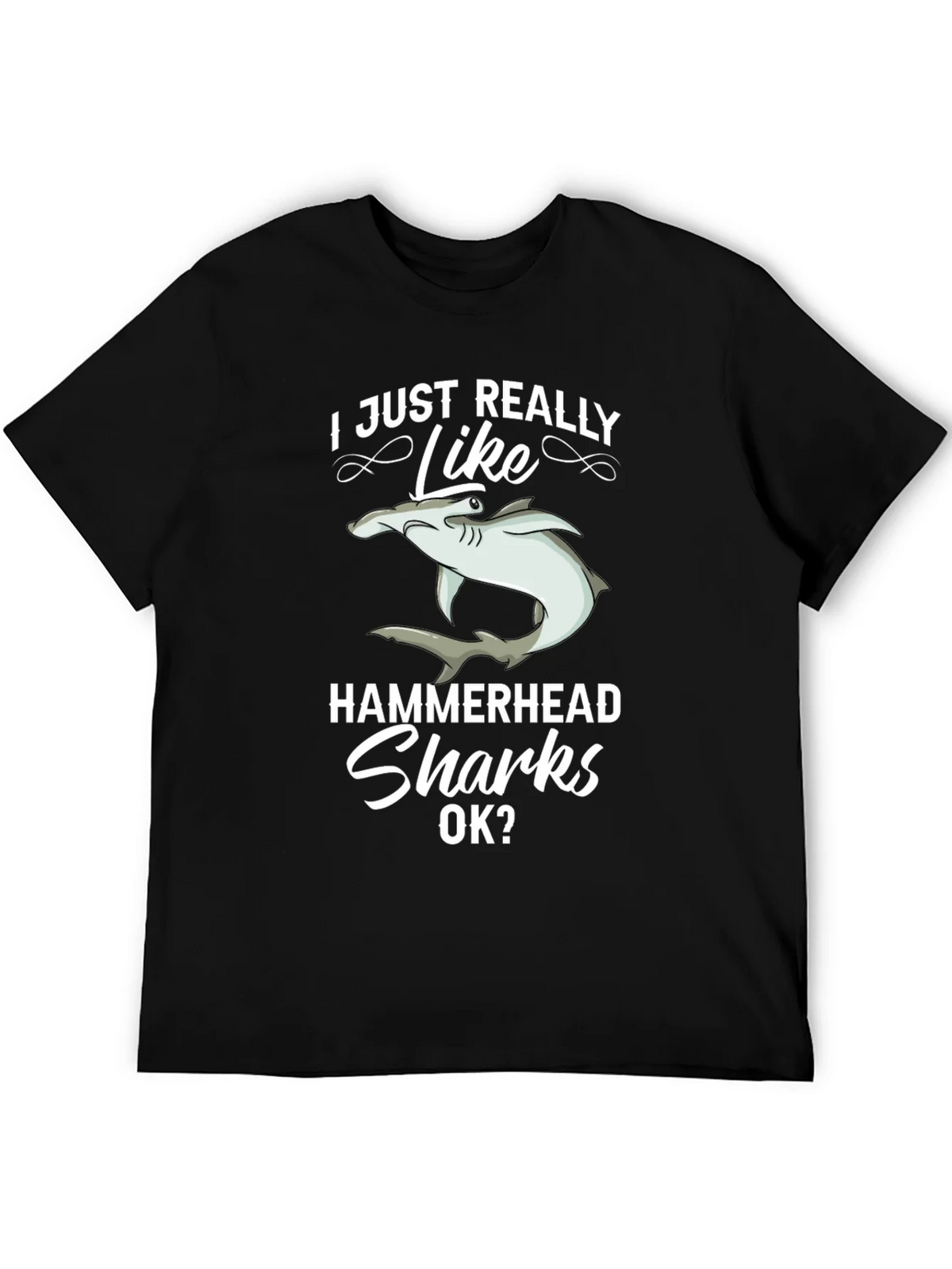 Hammerhead Shark Lover Graphic T-Shirt product image 1