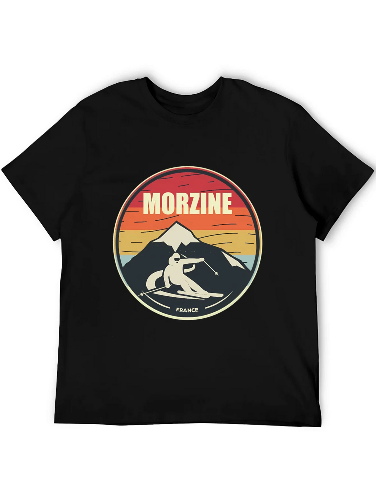 Morzine France Skiing T-Shirt product image 8