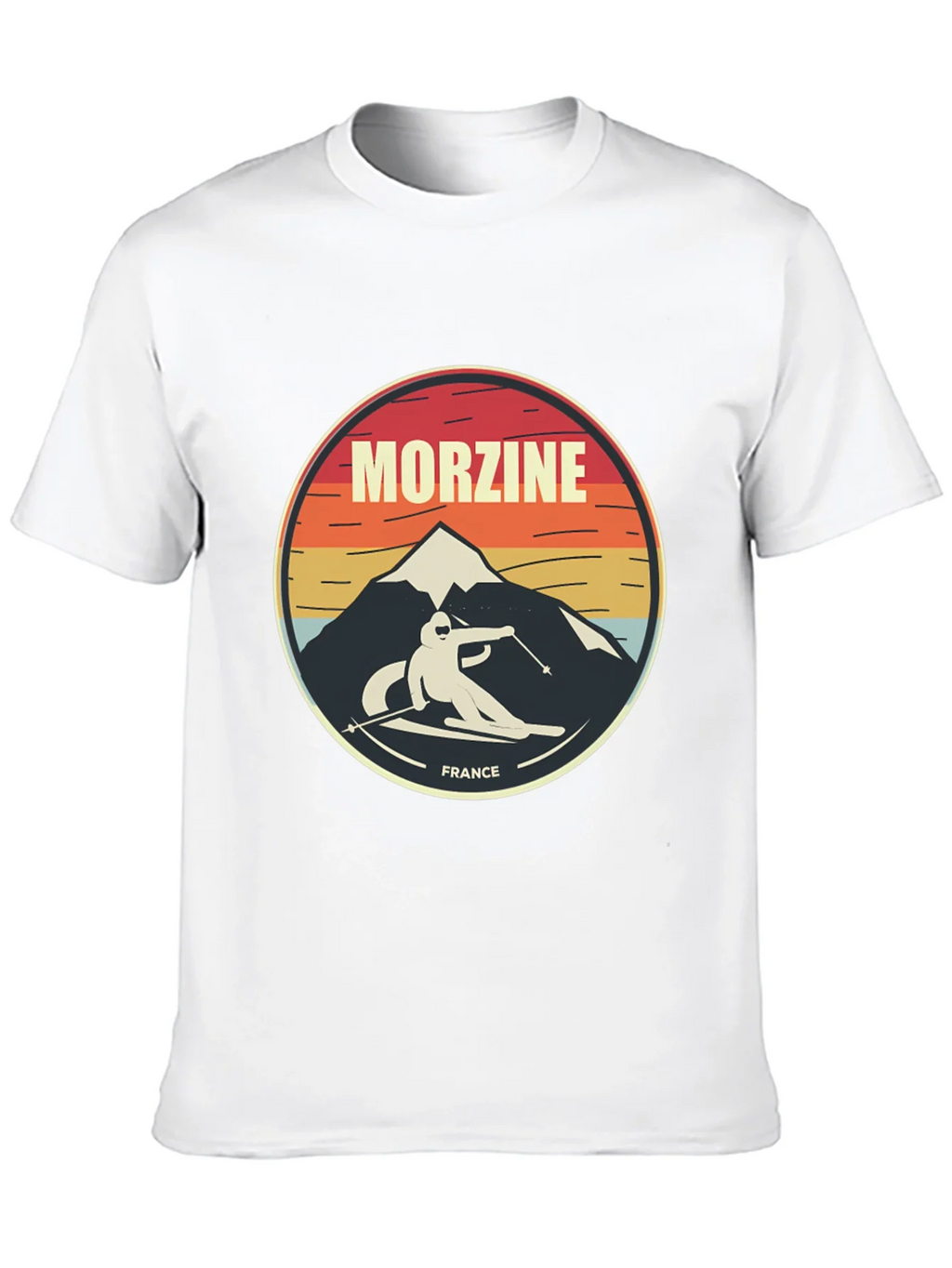Morzine France Skiing T-Shirt product image 12