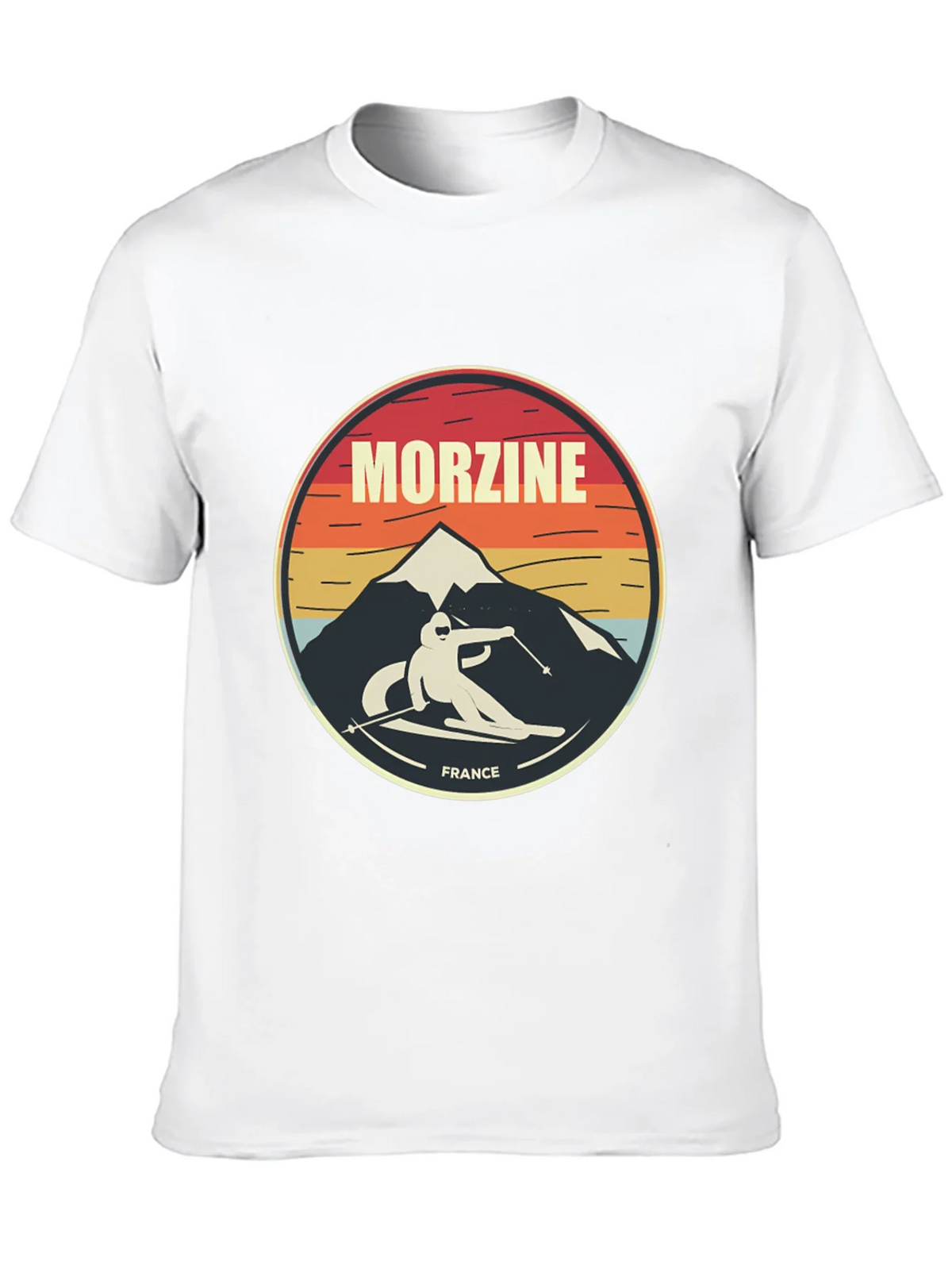 Morzine France Skiing T-Shirt product image 12