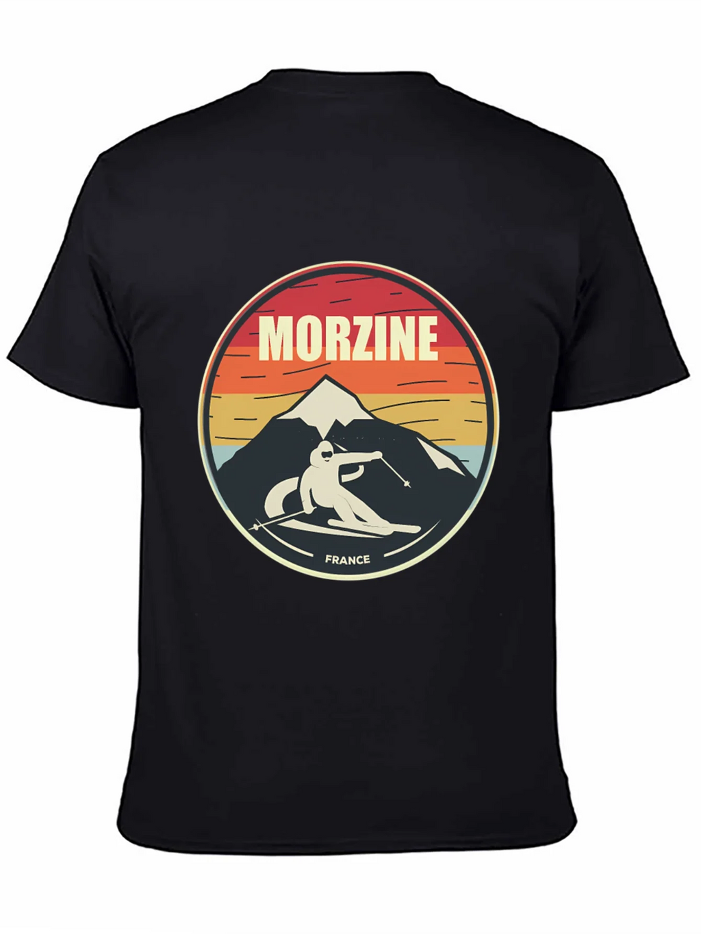 Morzine France Skiing T-Shirt product image 7