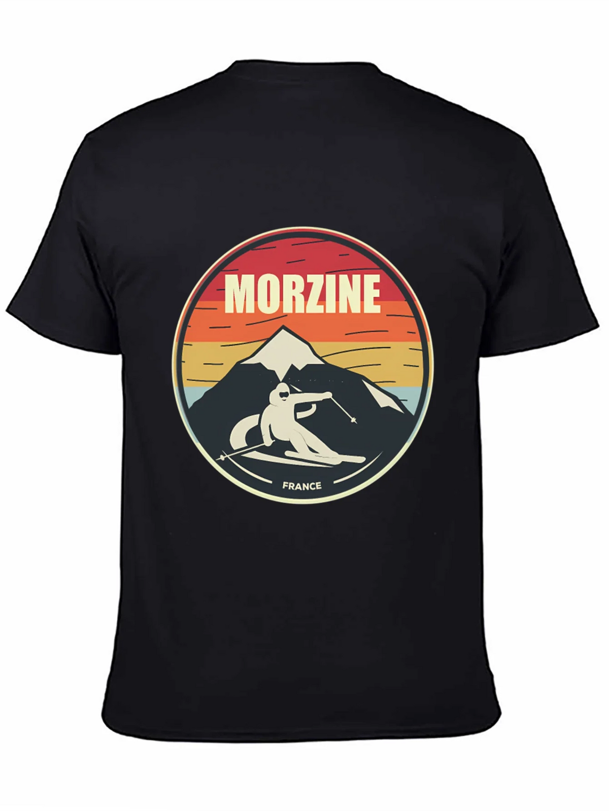 Morzine France Skiing T-Shirt product image 7