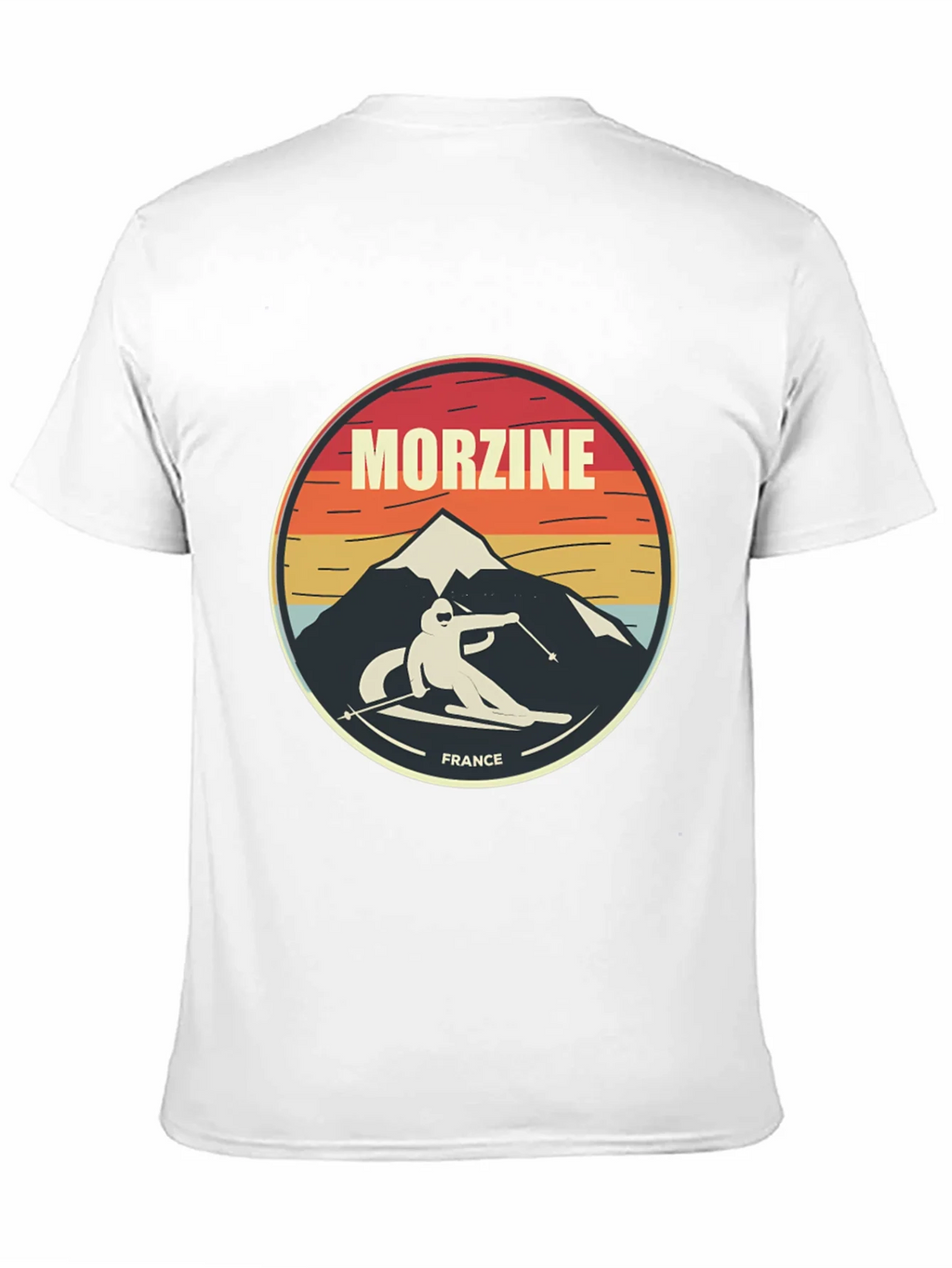 Morzine France Skiing T-Shirt product image 2