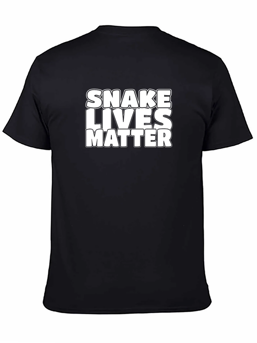 Snake Lives Matter Black Graphic Tee product image 7