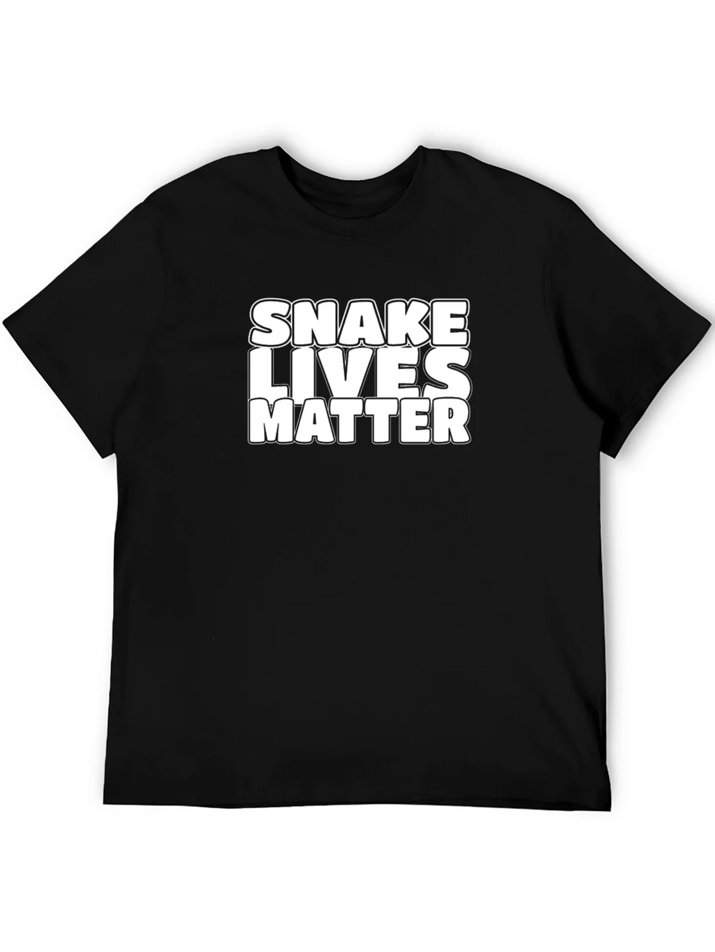 Snake Lives Matter Black Graphic Tee product image 8