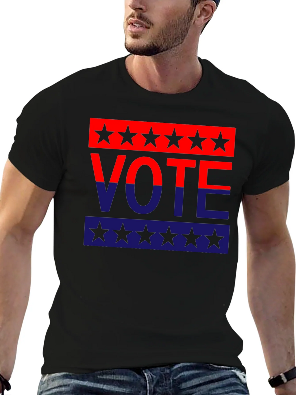 Vote Patriotic Graphic Tee - Election Ready product image 4
