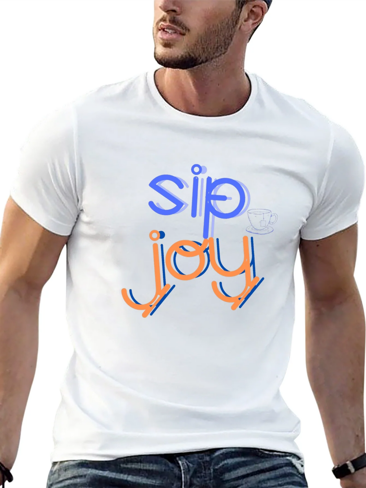 Sip Joy Graphic Tee - Comfort & Style product image 1