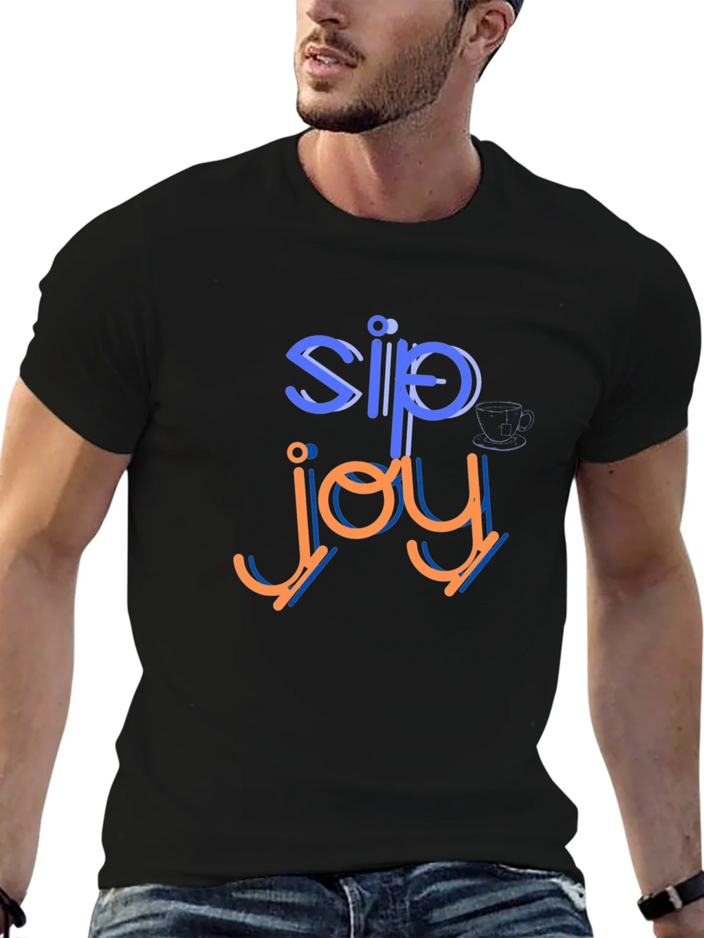 Sip Joy Graphic Tee - Comfort & Style product image 4