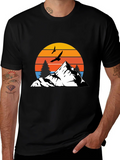 Mountain Sunset Graphic Tee - Adventure Ready product image 1