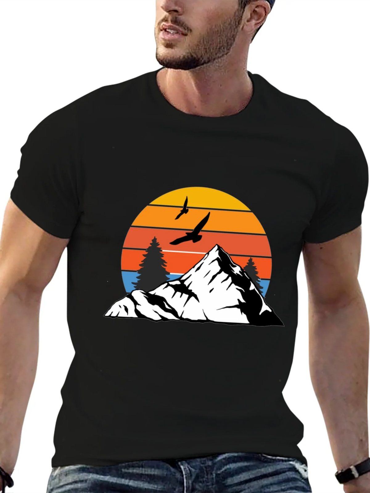 Mountain Sunset Graphic Tee - Adventure Ready product image 9