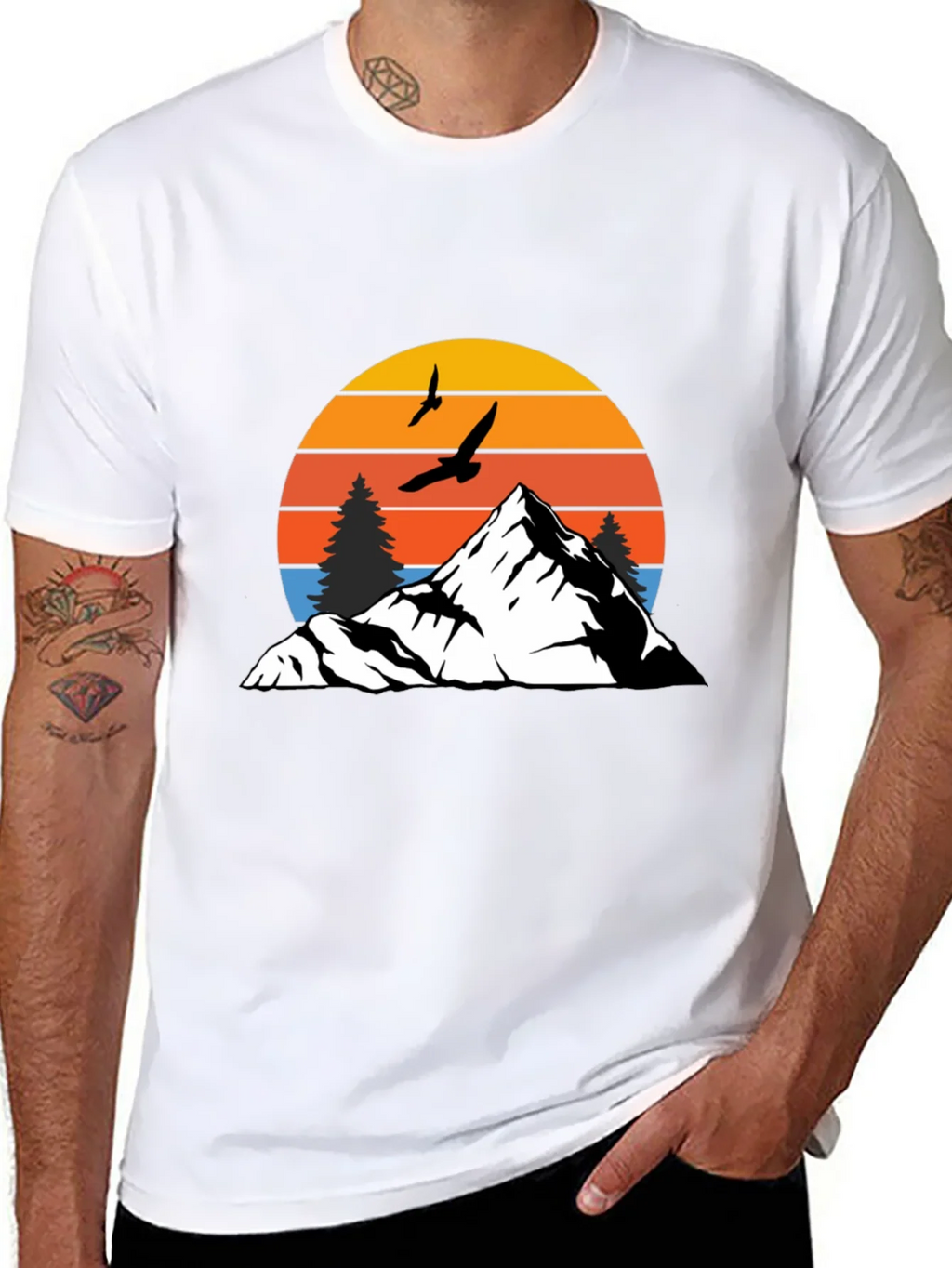 Mountain Sunset Graphic Tee - Adventure Ready product image 10