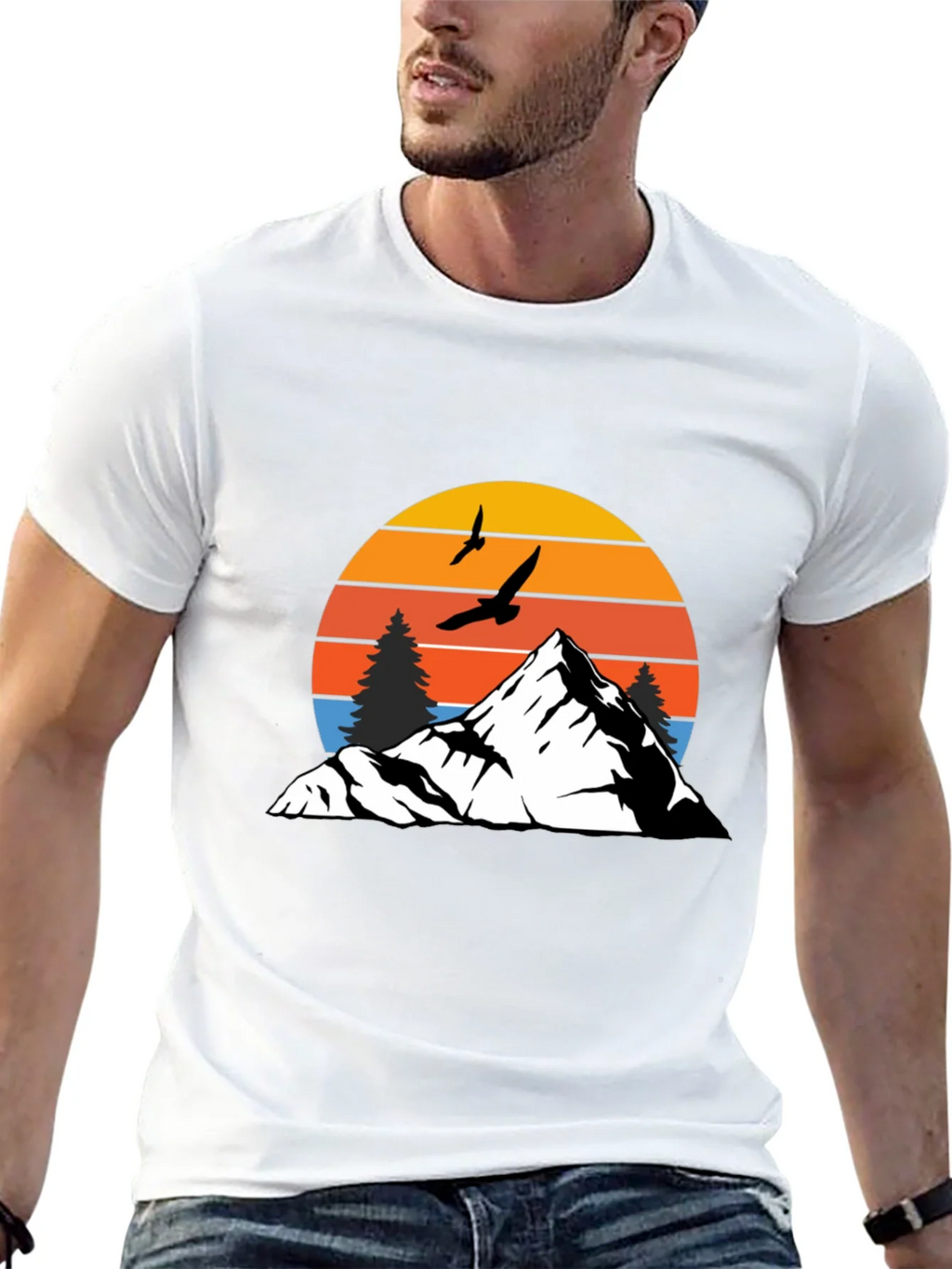 Mountain Sunset Graphic Tee - Adventure Ready product image 4