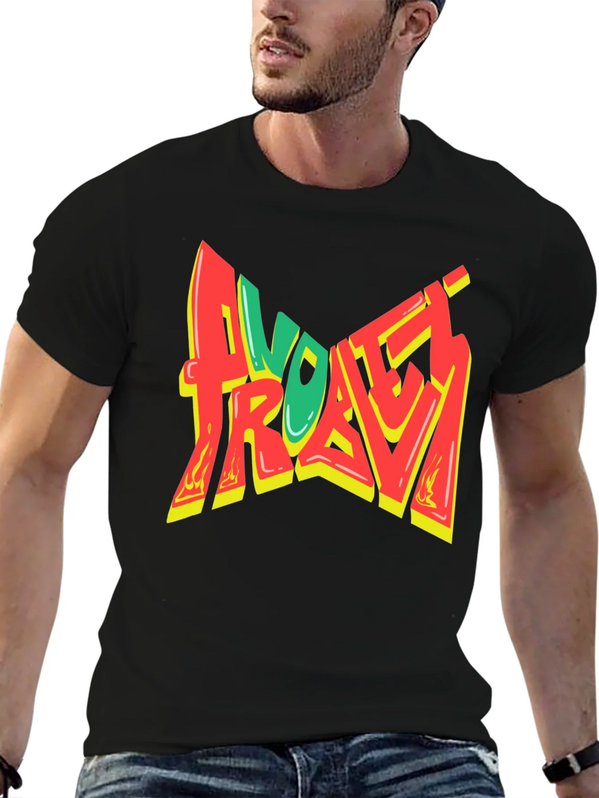 Avotech Travis T-Shirt - Graphic Print Soft Cotton Tee product image 9