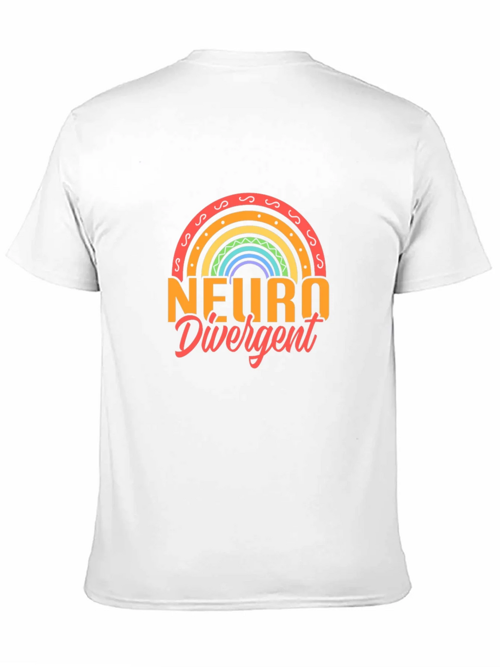 Neurodivergent Rainbow T-Shirt - Support Neurodiversity! product image 1