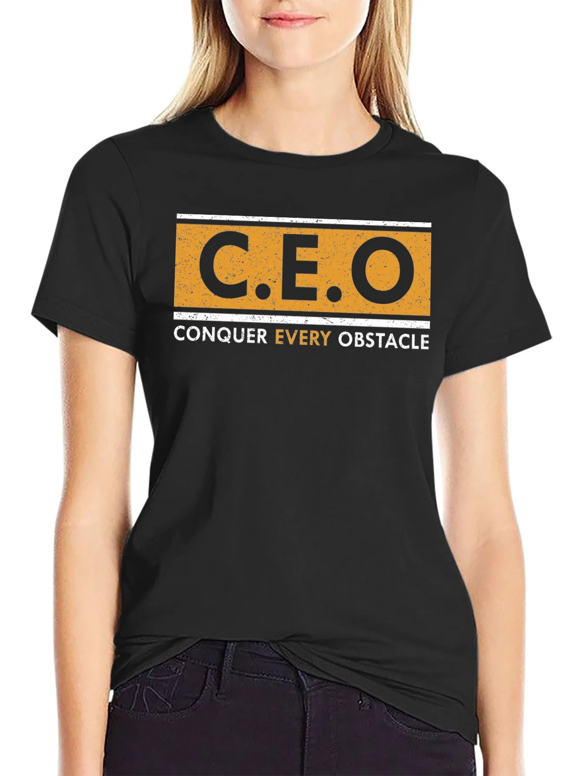 CEO Conquer Every Obstacle T-Shirt product image 5