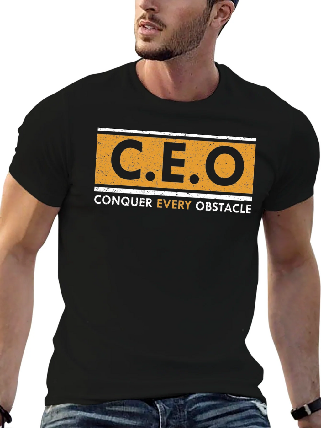 CEO Conquer Every Obstacle T-Shirt product image 9