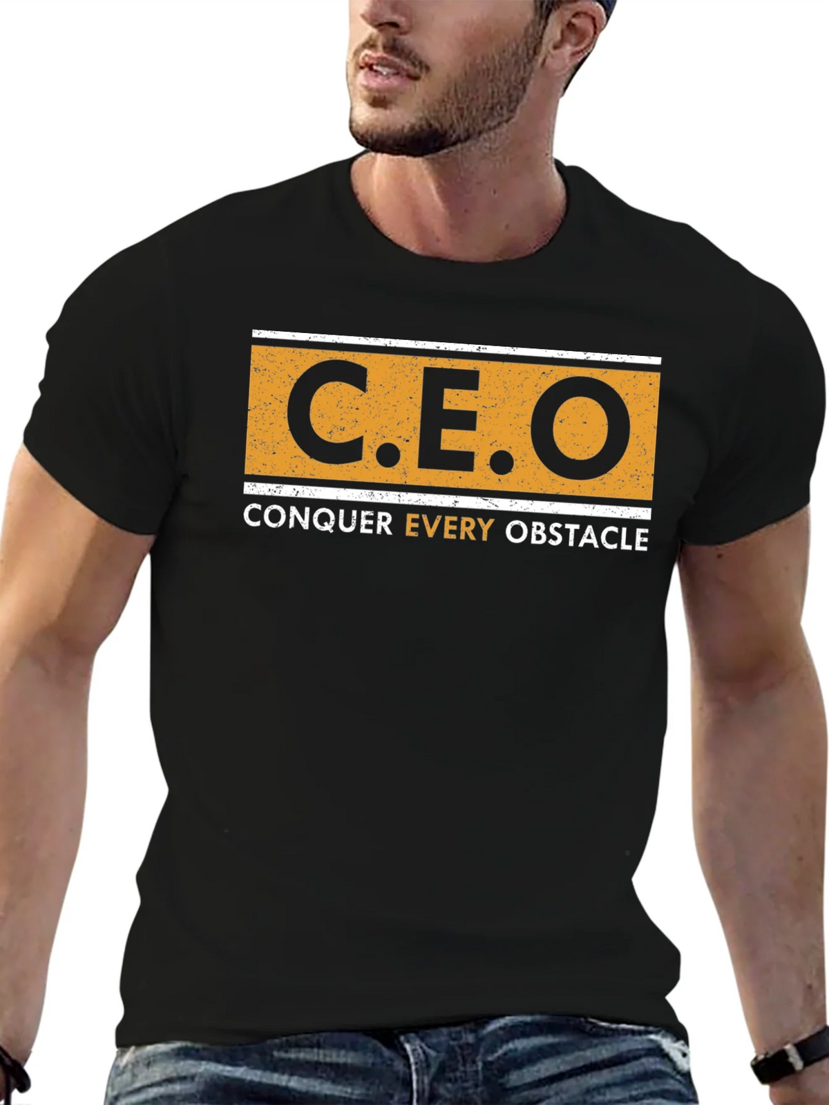CEO Conquer Every Obstacle T-Shirt product image 9