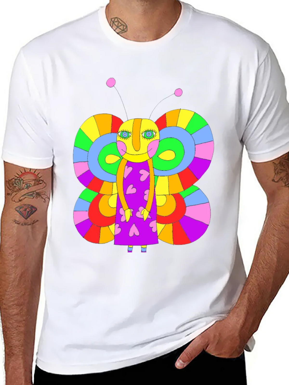 Funky Butterfly Graphic Tee product image 10