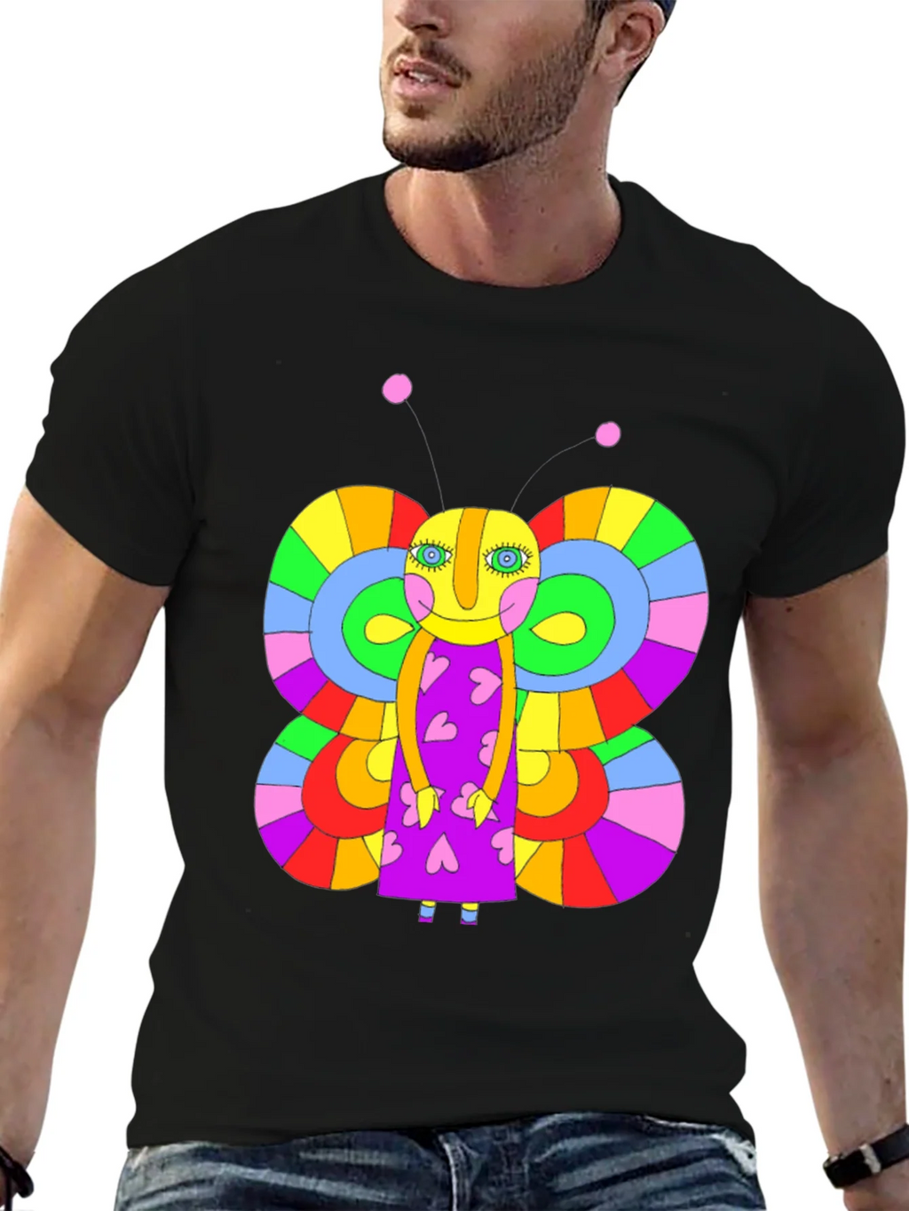 Funky Butterfly Graphic Tee product image 9