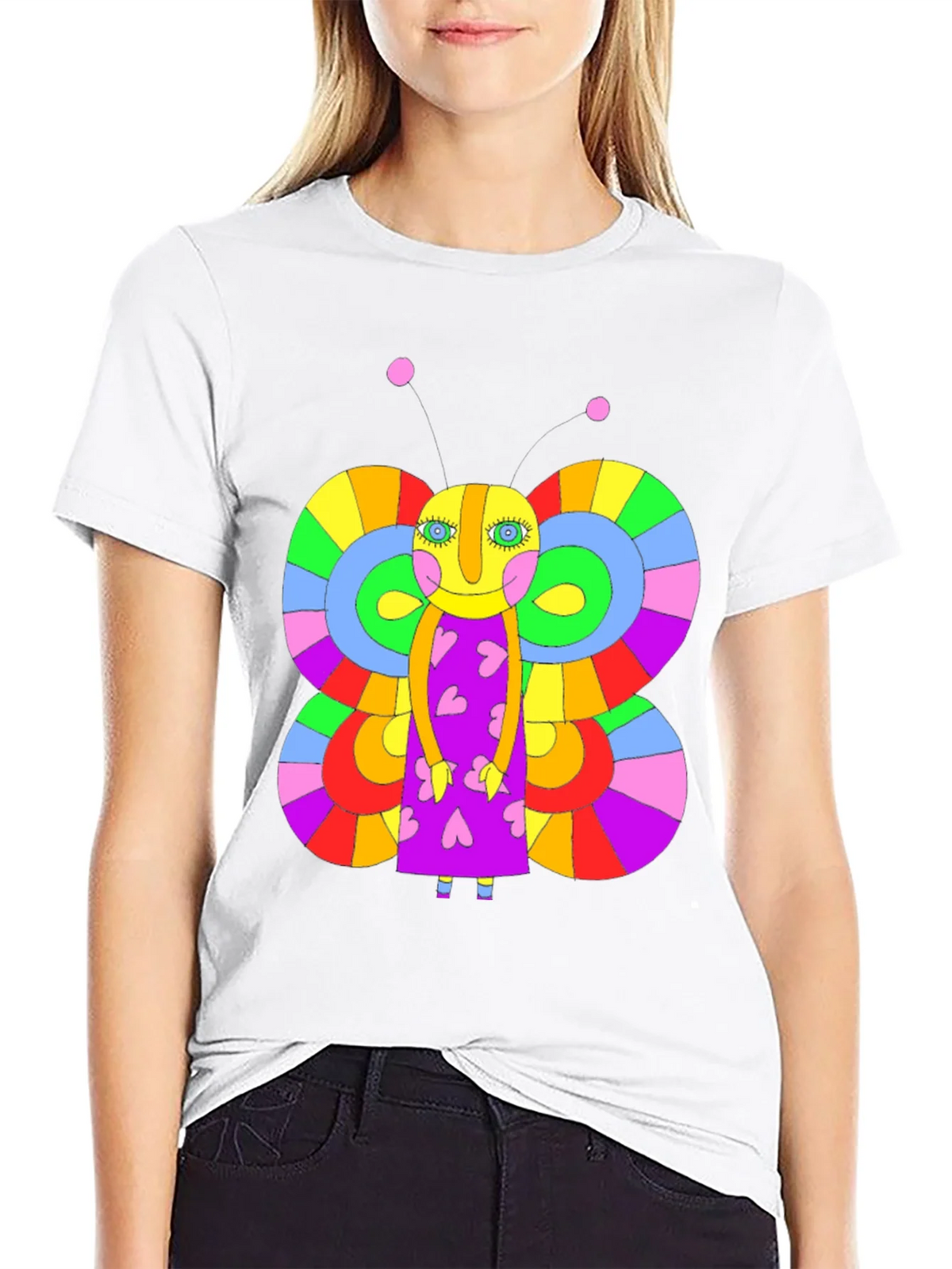 Funky Butterfly Graphic Tee product image 11
