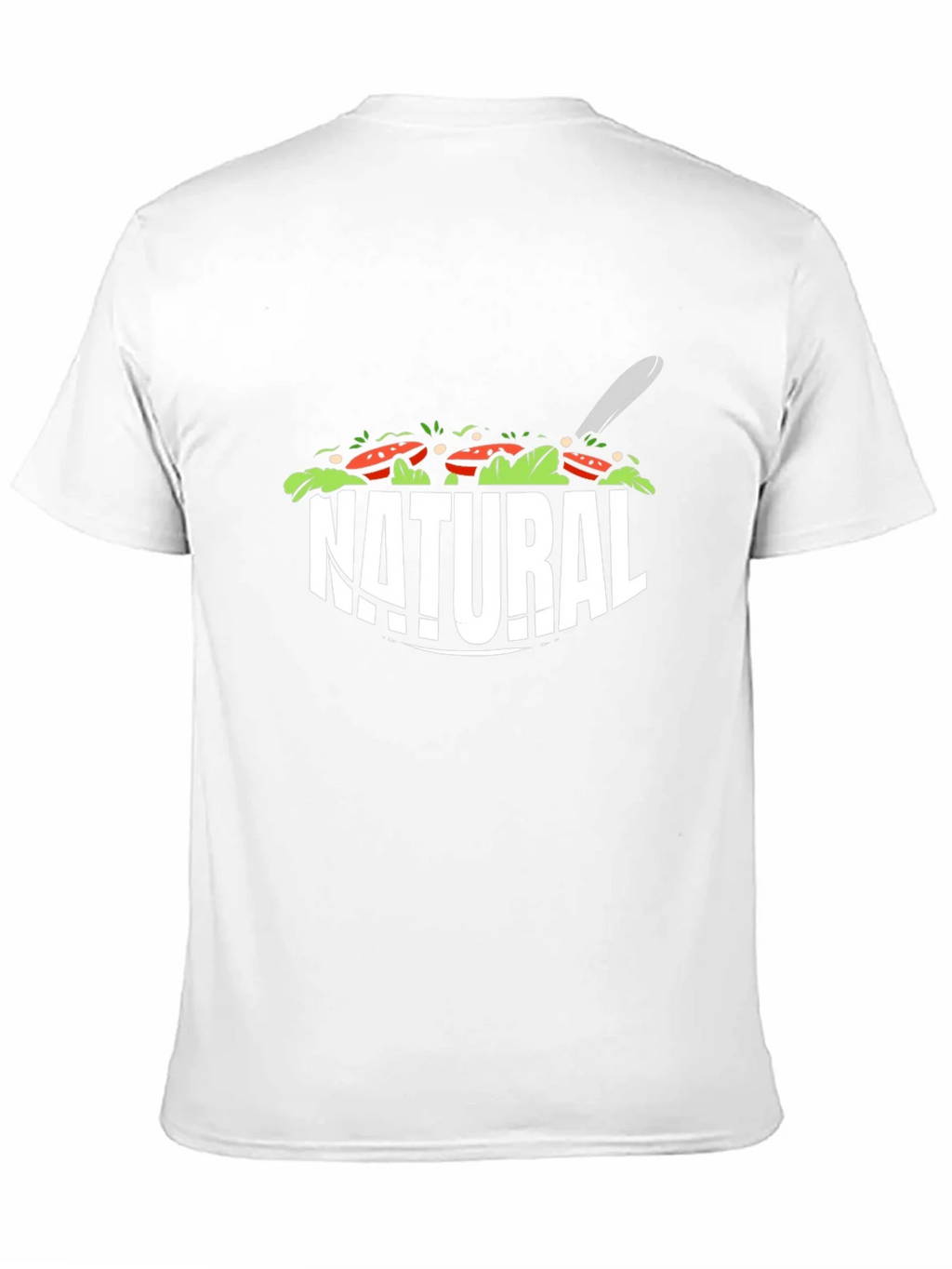 Natural Salad T-Shirt - Fresh & Fun Design product image 1