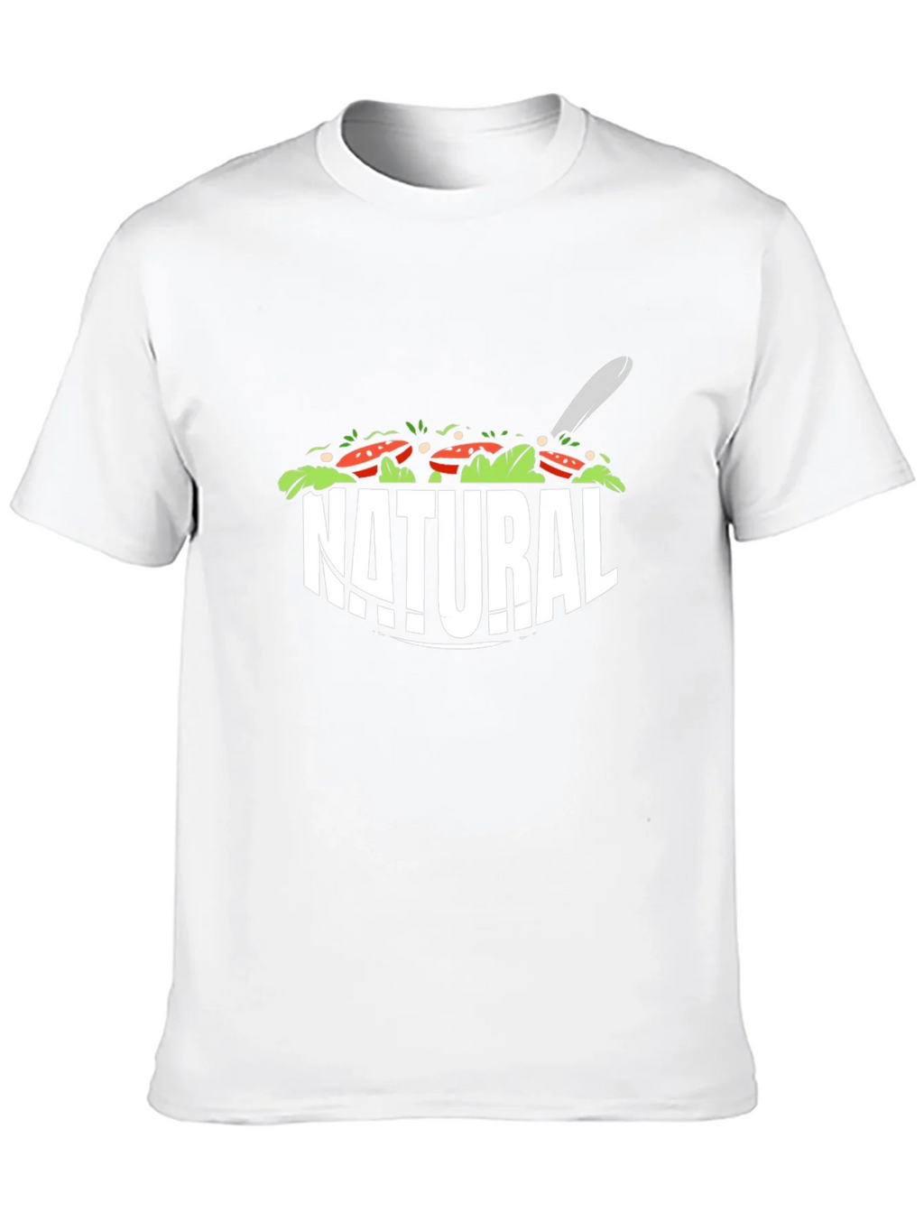 Natural Salad T-Shirt - Fresh & Fun Design product image 11