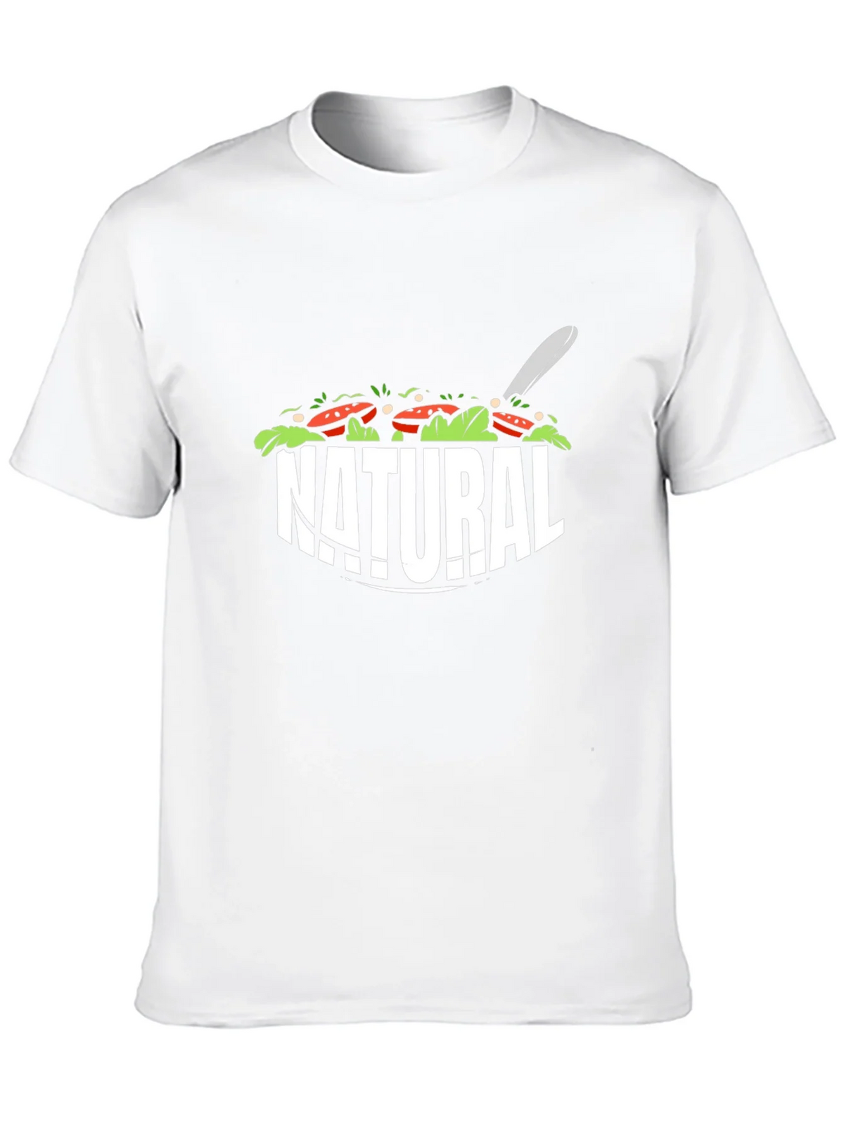Natural Salad T-Shirt - Fresh & Fun Design product image 11