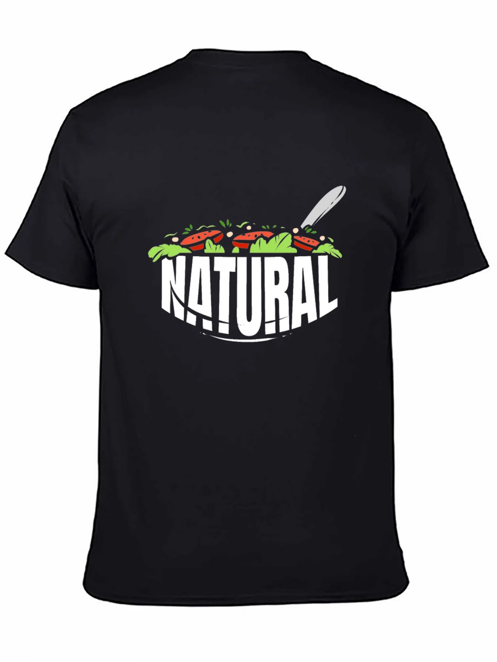 Natural Salad T-Shirt - Fresh & Fun Design product image 6