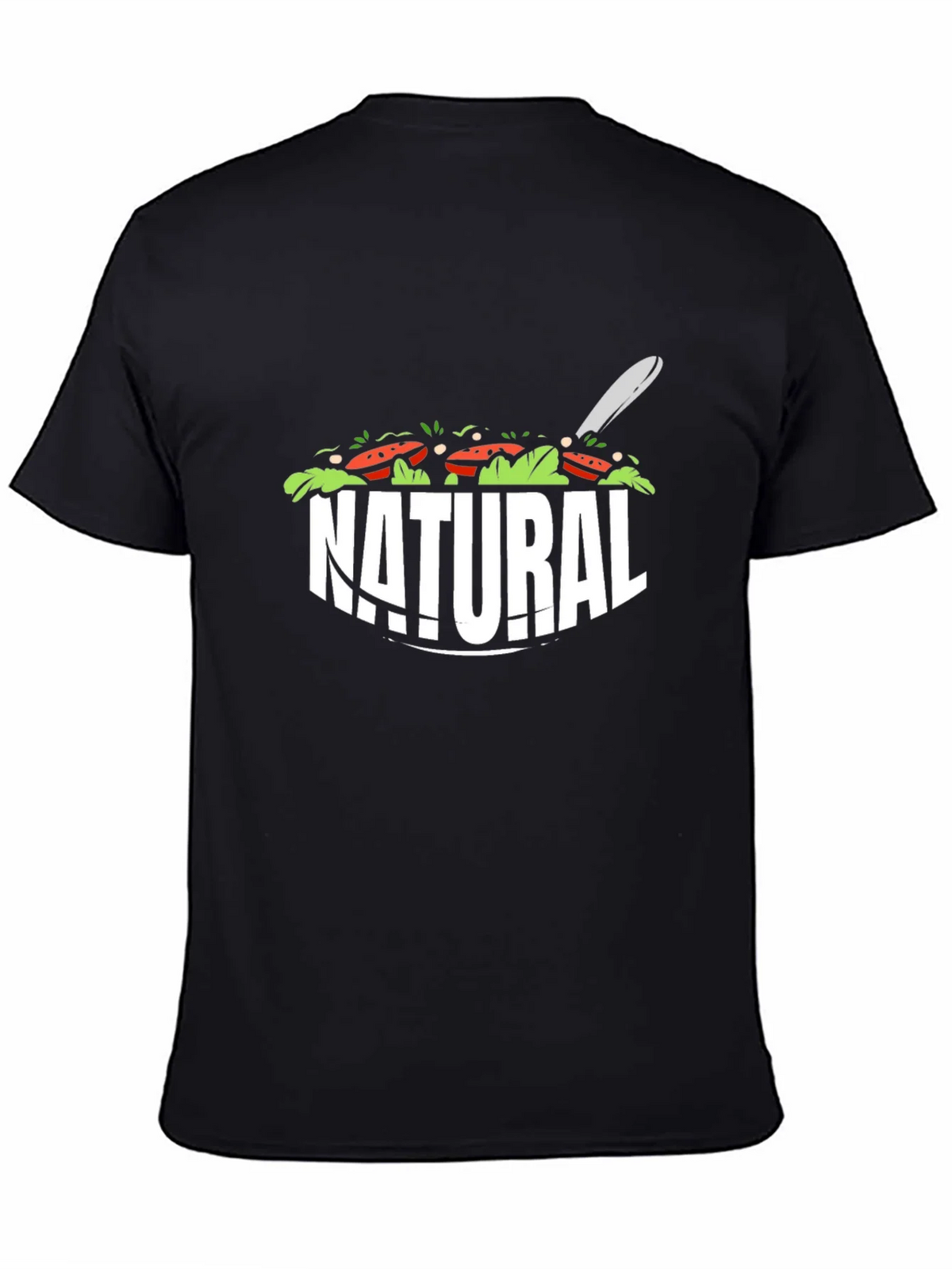 Natural Salad T-Shirt - Fresh & Fun Design product image 6