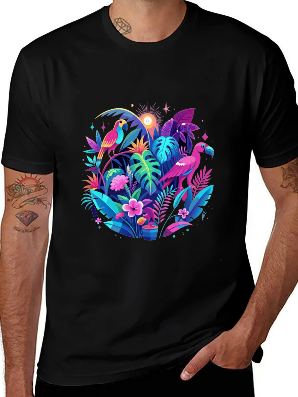 Tropical Paradise Graphic Tee product image 1