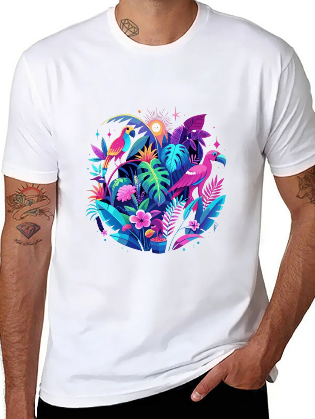 Tropical Paradise Graphic Tee product image 10